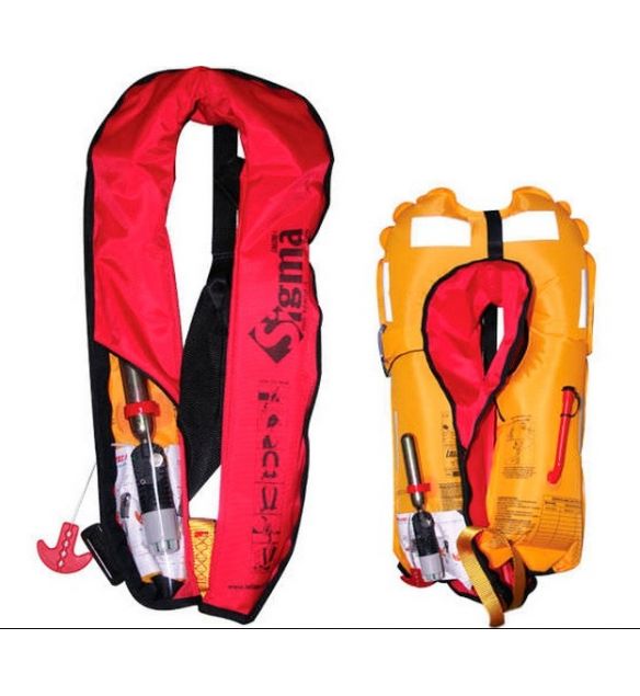 Self inflating life jacket