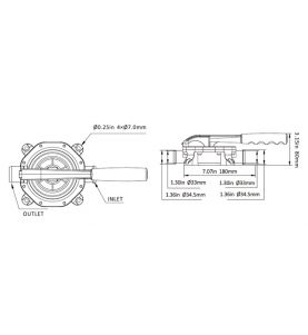 Seaflo Manual Bilge Pump