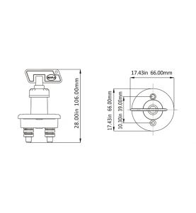 Seaflo Battery Isolator Switch