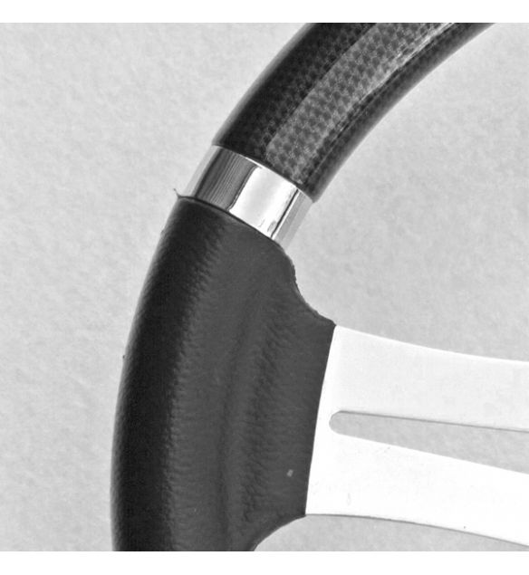 Boat steering wheel 35cm Carbon Fibre