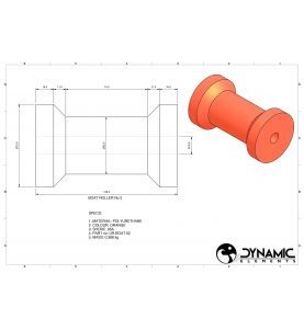 Roller 75 x 128