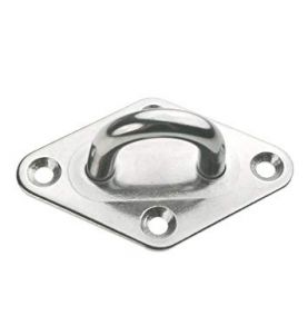 Stainless Steel Pad Eye Diamond