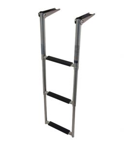 Stainless Steel Telescopic 3 Step Ladder