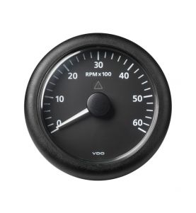 VDO Viewline 85mm Tachometer 6000rpm