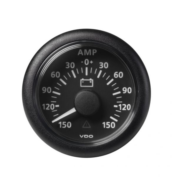 Veratron Viewline 52mm Battery Status 150A