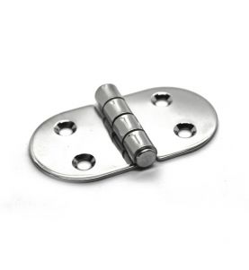 Hinge Equal 39 x 78 x 2mm - Stamped Stainless Steel