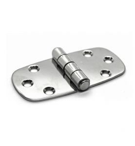 Hinge Equal 40 x 80 x 2mm - Stamped Stainless Steel