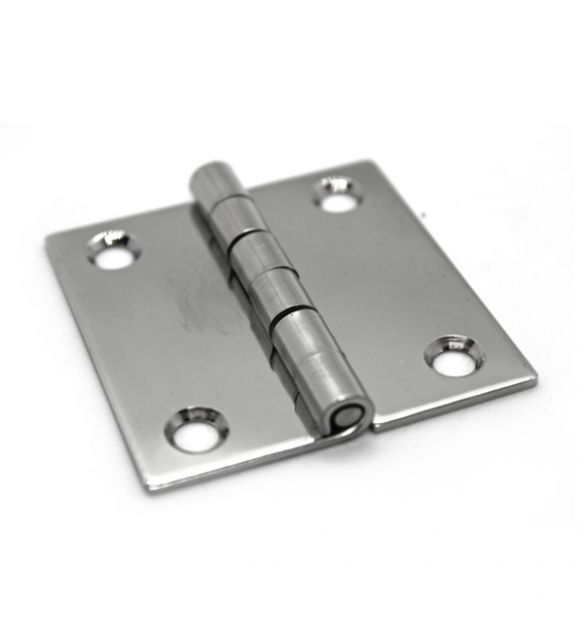 Hinge Butt 50 x 50 x 1.5mm - Stamped Stainless Steel