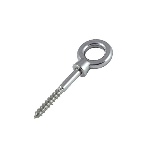 Stainless Steel Eye Bolt With Wood Thread