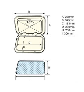 Nuova Rade Top Line Hatch 270 x 375mm