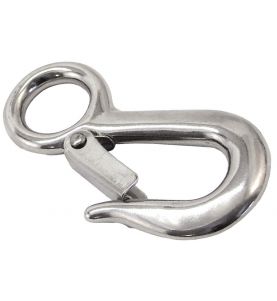 Stainless Steel Eye Hook With Latch