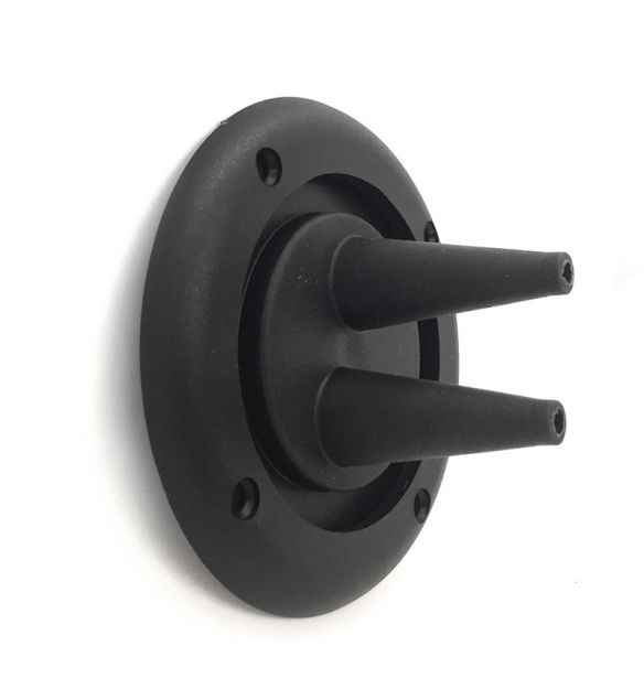 Cable Boot Double Bellow 105mm Black