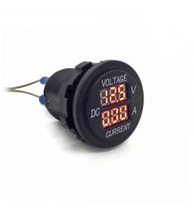 Guardian Socket Voltmeter & Amp Meter Digital Display (12V)