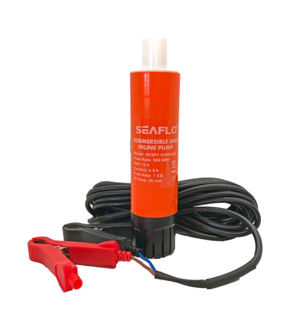 Seaflo Submersible Inline Pump 500GPH