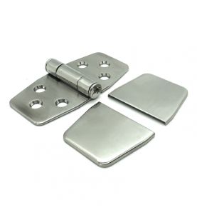 Hinge Friction Equal 49 x 77 x 3mm Barrel Up Stainless Steel