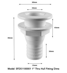Seaflo Thru Hull Gland