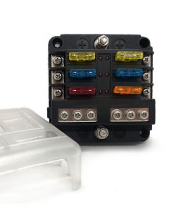 Guardian Modular Fuse Box 6 Pin with Negative Bus Bar