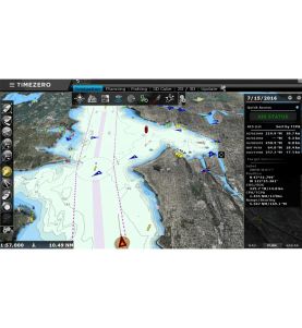Timezero Professional v4.0 Navigation Software