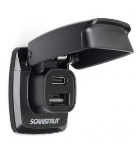 Scanstrut Flip Pro USB-A & USB-C Charger | Model: SC-USB-F1