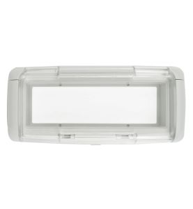 Dual Marine MXCP134S White Radio Splash Cover