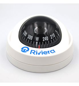 Aries Compass 2 1/2" White Without Light