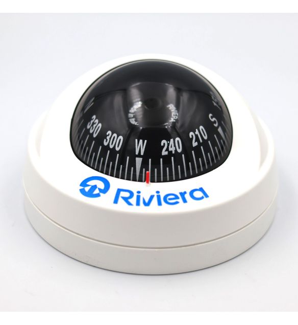 Aries Compass 2 1/2" White Without Light