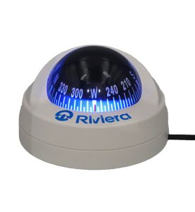 Aries Compass 2 1/2" White With Light