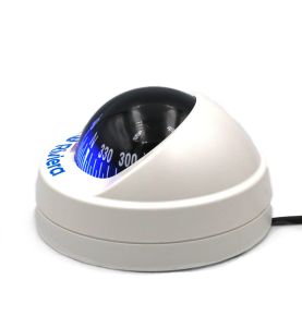 Aries Compass 2 1/2" White With Light