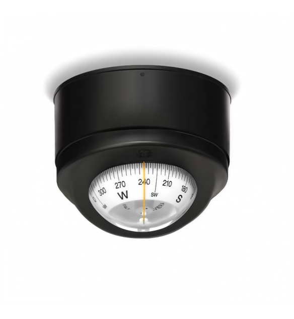 Overhead Compass Astra 4" BAS1 Black Binnacle Mount
