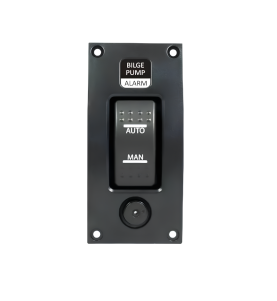 Guardian C7 Bilge Pump Rocker Switch Panel with Alarm