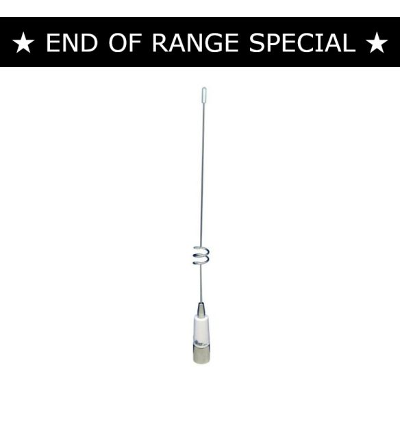 Shakespeare Antenna QC-2 VHF 0.45M with SS QC Pedestal Mount Base