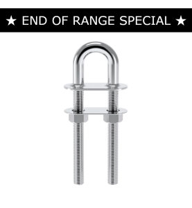 U-Bolt Deluxe Bow Eye 16 x 137mm SS