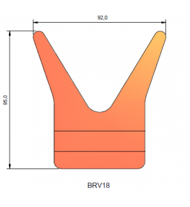 Boat Trailer V-Block BRV18 96  x 97