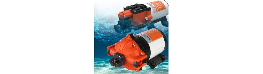 12v Water Pumps | Bilge Pumps | Deckwash Pumps | Pressure Pumps | Float Switches
