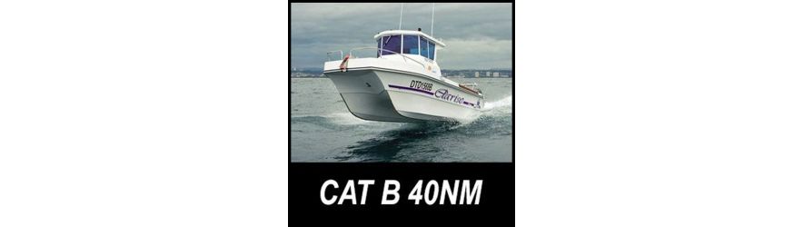 category B boat safety equipment for up to 40 nautical miles