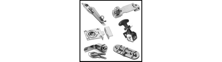 316SS Stainless Steel Hatch Fasteners | Barrel Bolts | Hasp and Staples