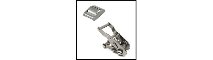 Stainless Steel Ratchet and Cam Buckles