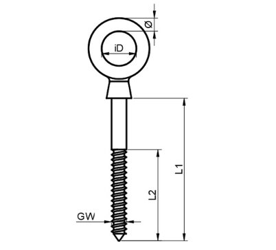 Stainless Steel Eye Bolt