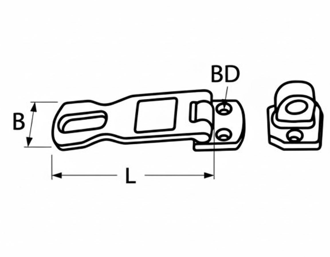 Stainless Steel Hasp & Staple