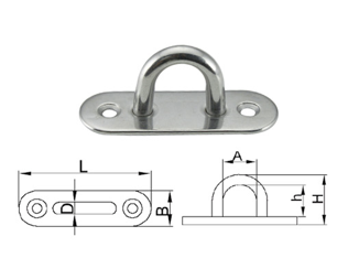 Stainless Steel Pad Eye