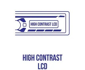 High-Contrast LCD Icon