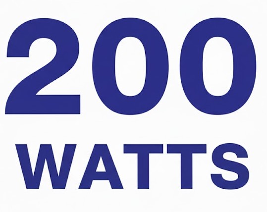 200 Watts High Power Sound