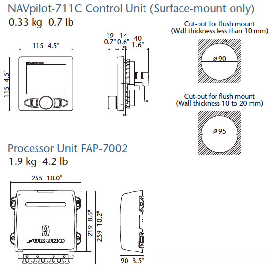 Furuno Navpilot 711C Autopilot