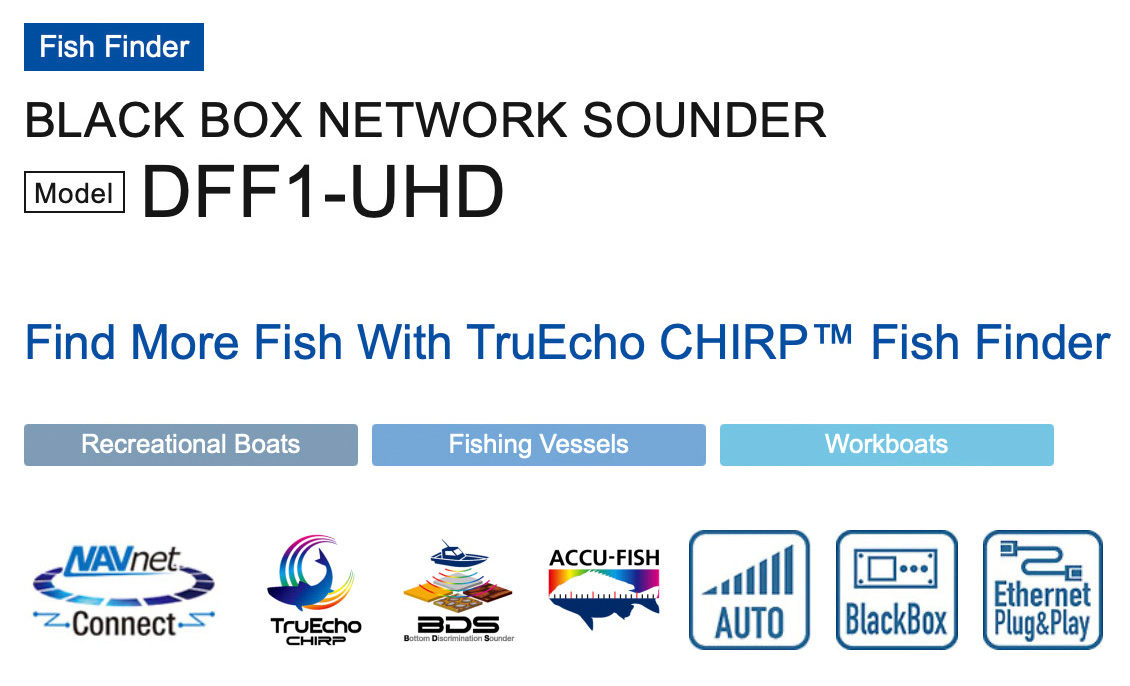 Furuno DFF1UHD Network Sounder