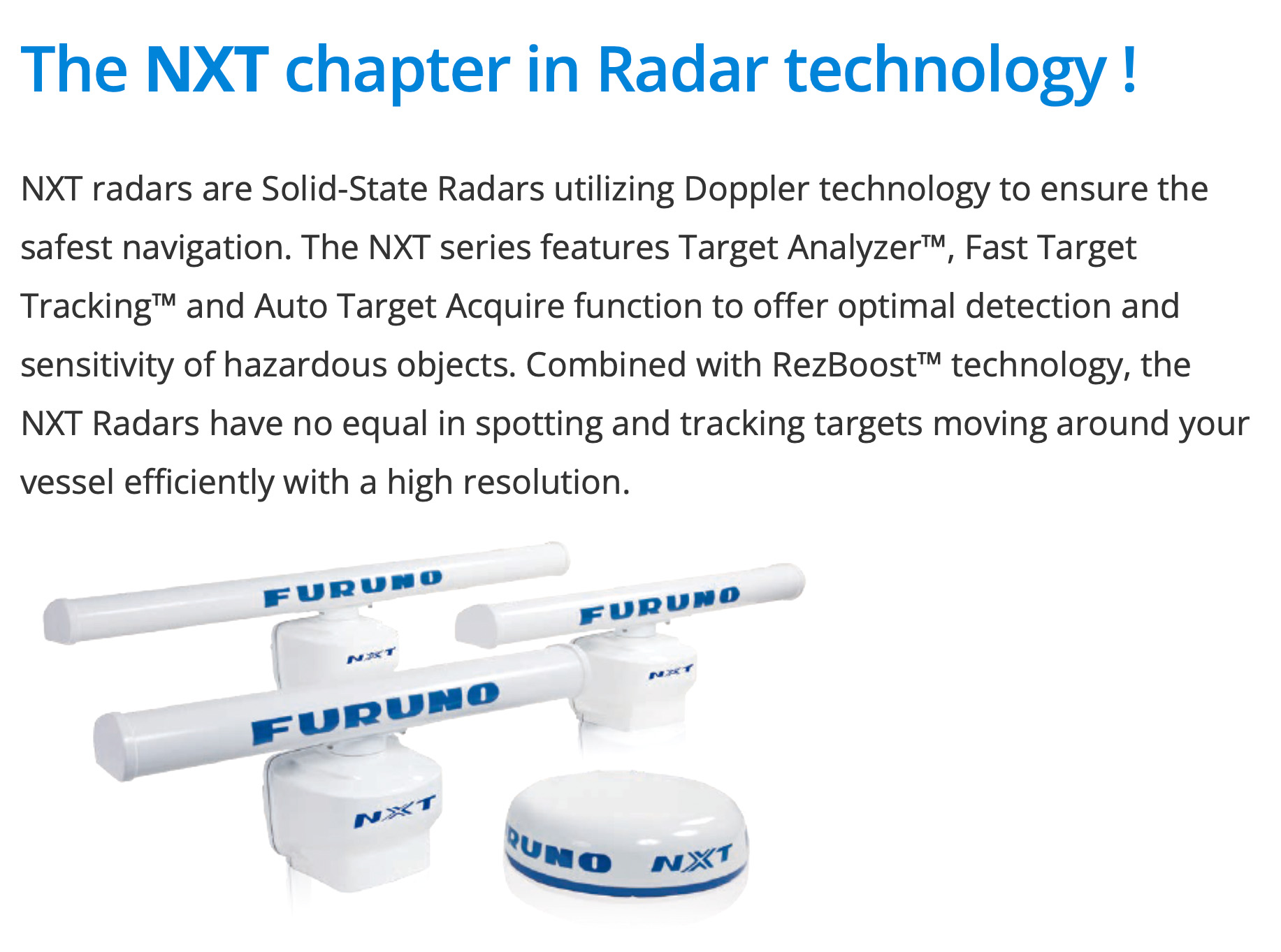 Furuno DRS2D-NXT Radar