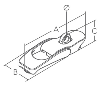 Over Center Latch Dims