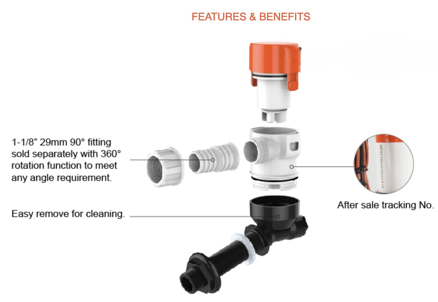 Seaflo Live well pump features