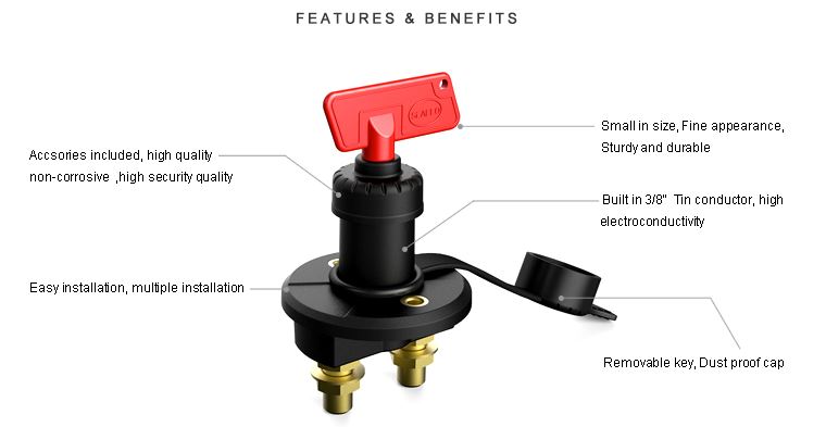 Battery Isolator Features