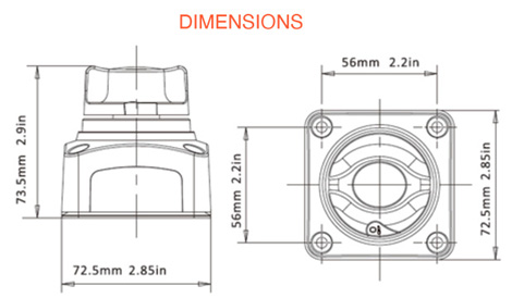 Battery Isolator Switch