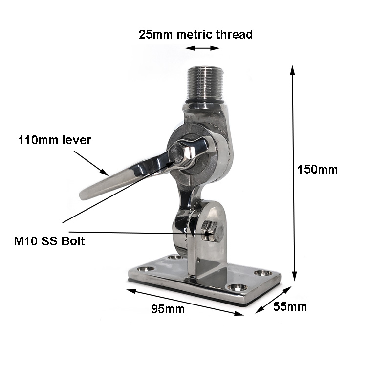 Shakespeare antenna mount